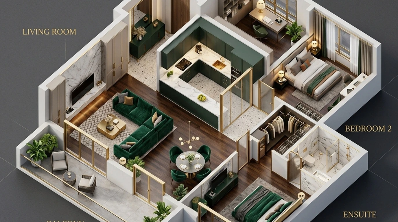Vikas Ritzenia Floor Plan Layout